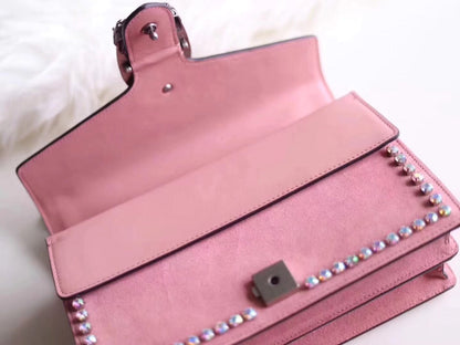 G u c c I pink 28*18*9CM