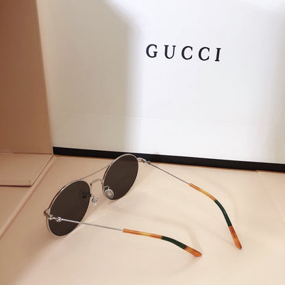 Classic fashion sunglasses round frame