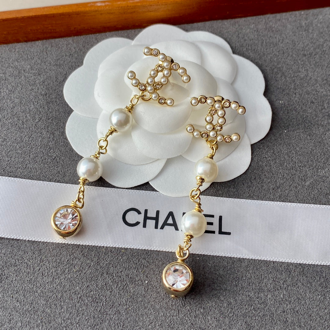 C h a n e l earrings