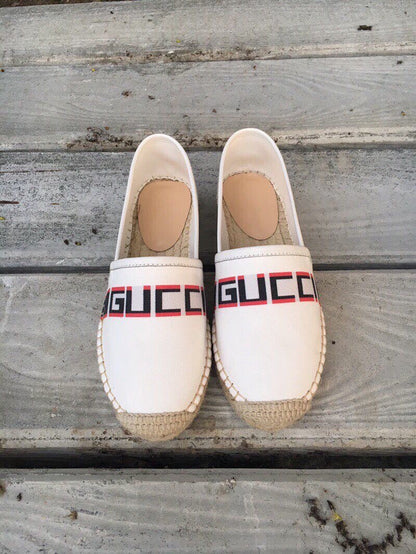 G white Espadrille