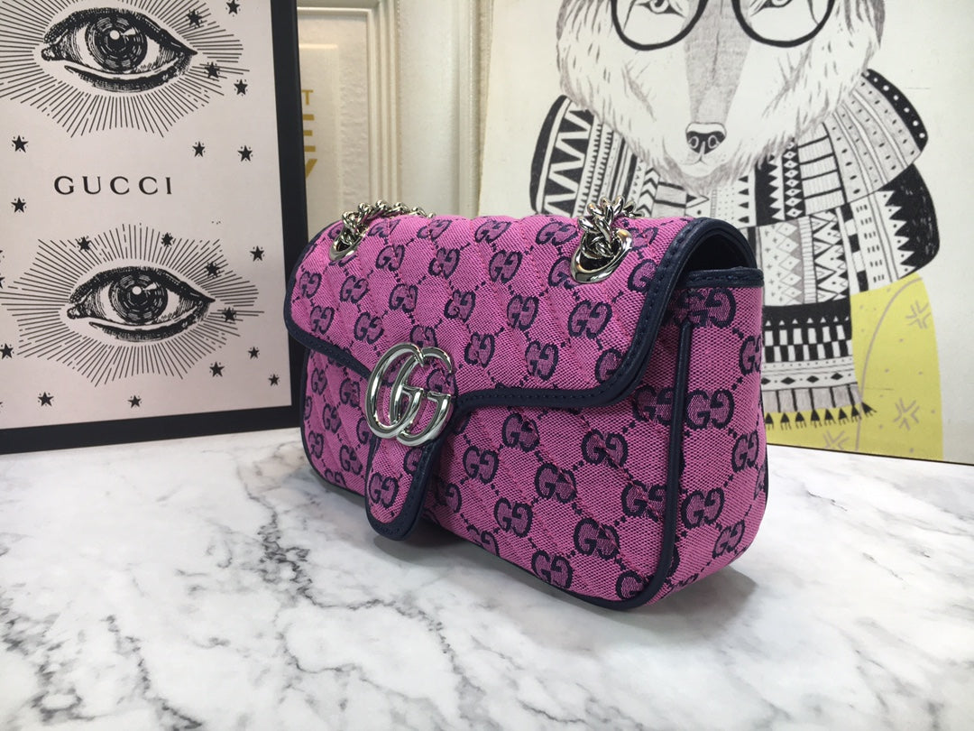 G u c c i pink 22x14x6