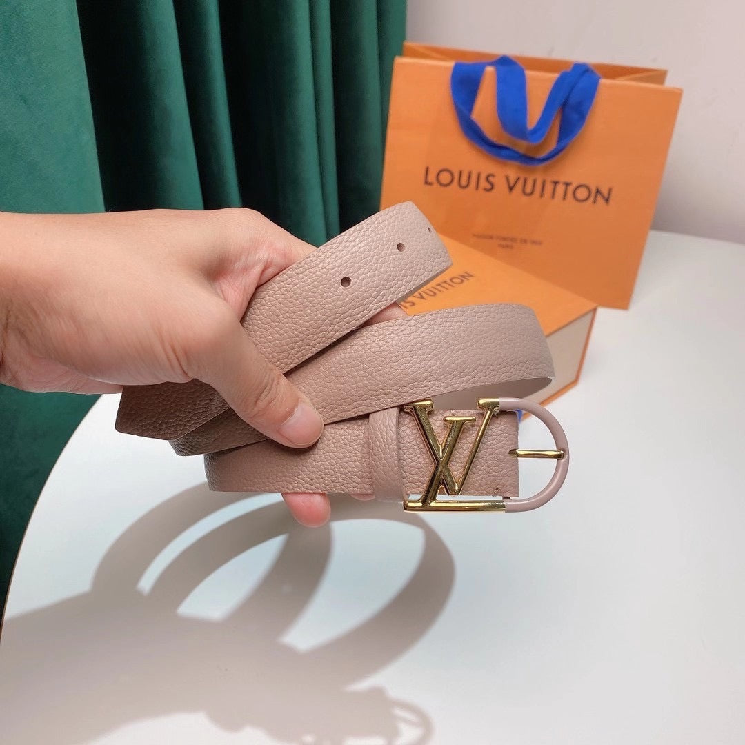 Lv belt beige