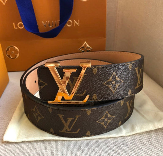 Lv belt gold