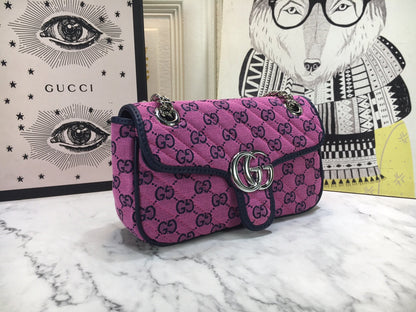 G u c c i pink 22x14x6