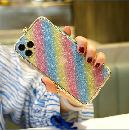 Hand-inlaid luxury shiny diamonds  phone case