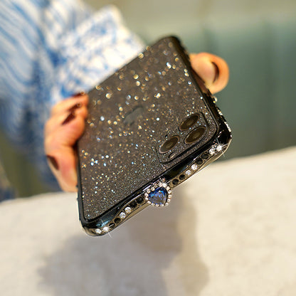 Hand-inlaid luxury shiny diamonds  phone case