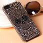 skull punk rock bling-bling  phone case
