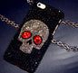 skull punk rock bling-bling  phone case