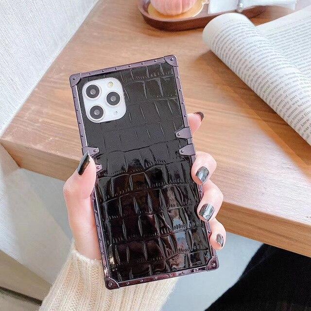 Crocodile skin phone case - LVCASE