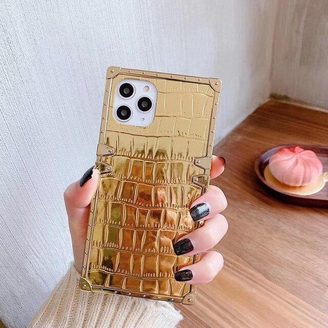Crocodile skin phone case - LVCASE