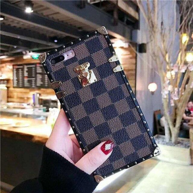 Classic Square lattice phone Case - LVCASE