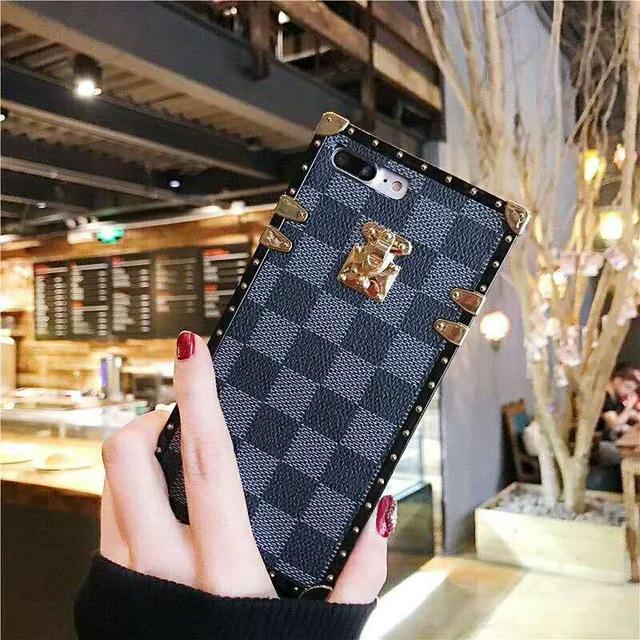 Classic Square lattice phone Case - LVCASE