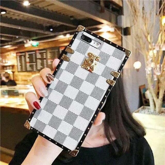 Classic Square lattice phone Case - LVCASE