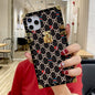 Square retro phone case