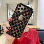 Square retro phone case